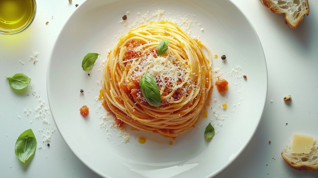 Spaghetti mit Tomatensauce – Klassisches italienisches Gericht