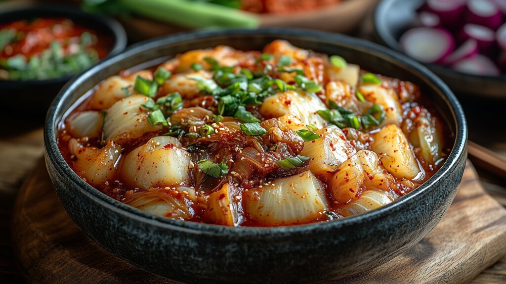 Authentisches Kimchi: Traditionelle koreanische Speise