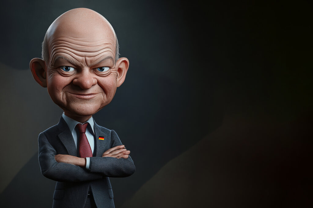 Olaf Schulz (Karikatur)
