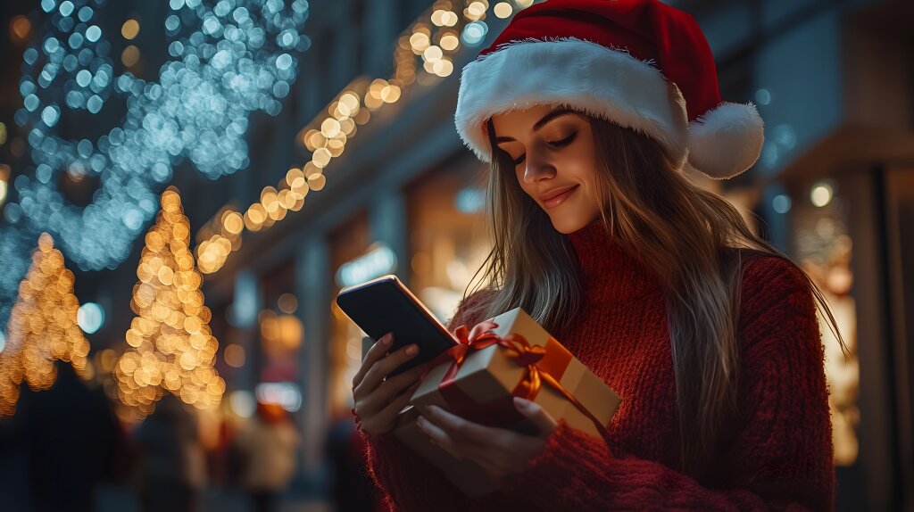Geschenke online kaufen mit dem Smartphone