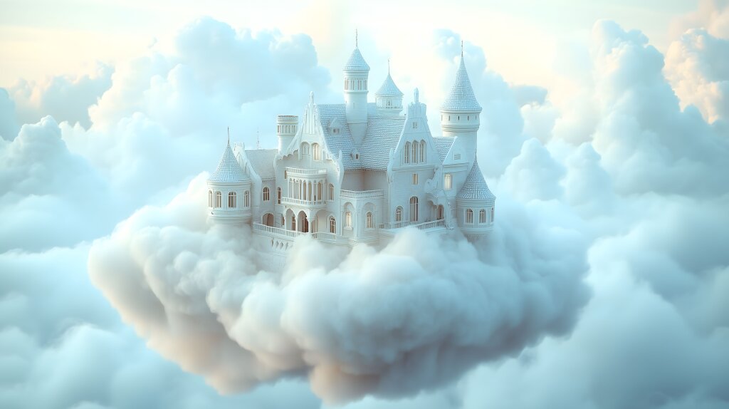 Märchenschloss in den Wolken