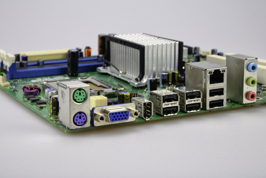 Computer - Hauptplatine, Mainboard, Motherboard