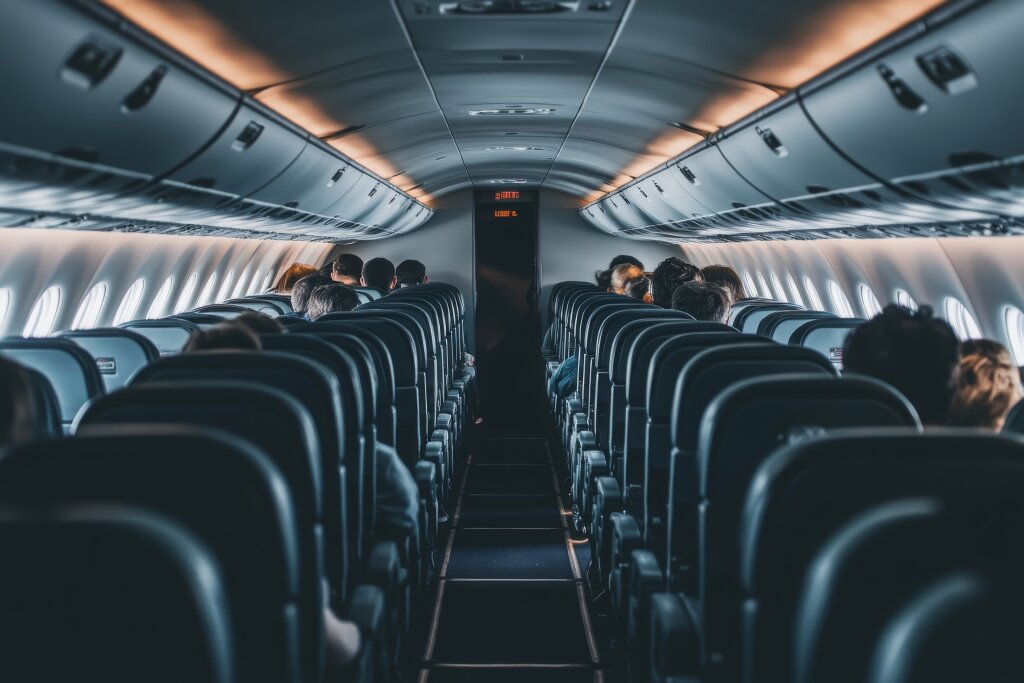 Flugzeugkabine