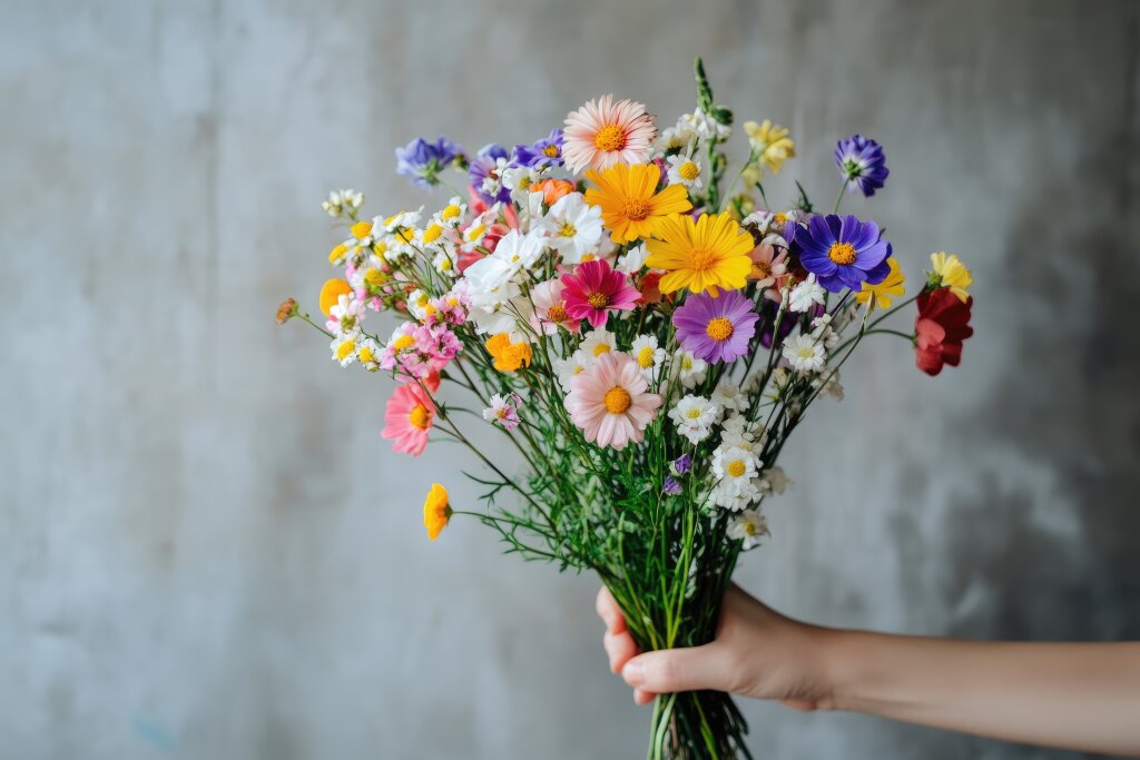 Bunter Blumenstrauß