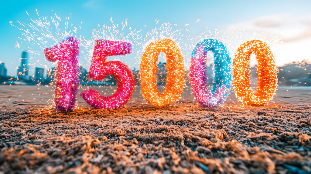 🎉 15.000 Fotos auf ccnull.de - Danke für die gemeinsame Reise 🏖️