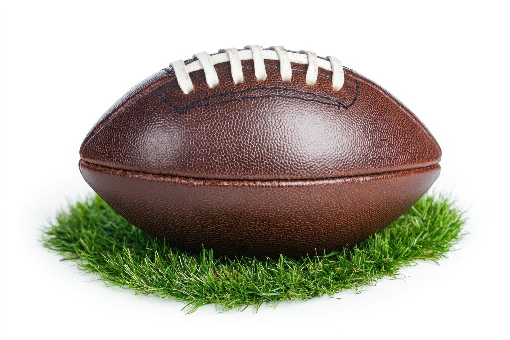 Football auf Gras