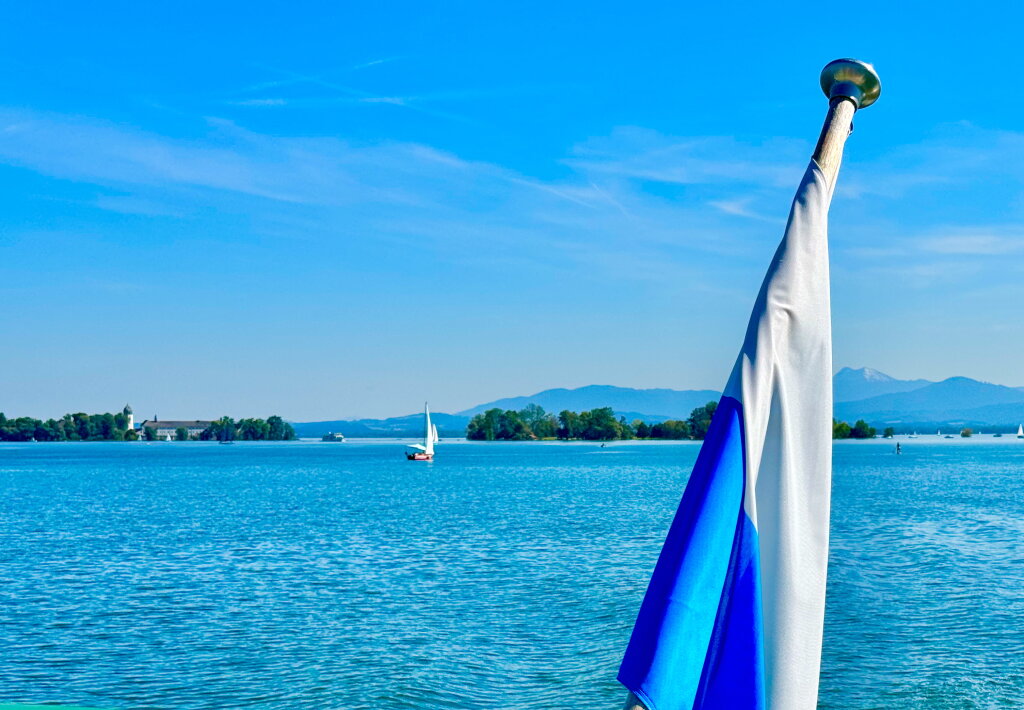 Chiemsee mit Frauen- und Herreninsel