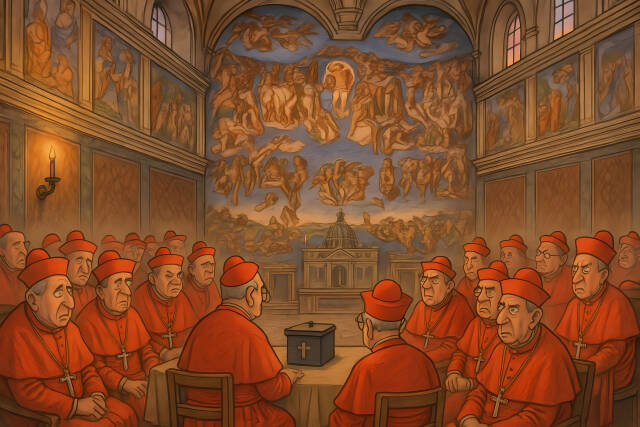 Konklave in der Sixtinischen Kapelle: Kardinalwahl im Vatikan für den neuen Papst