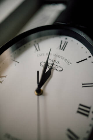 Two minutes to midnight.