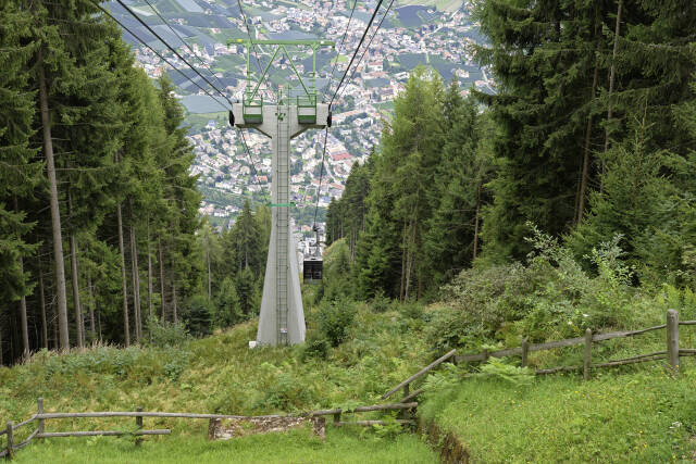 Südtirol: Seilbahn Vigiljoch
