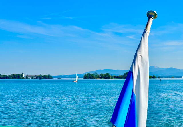 Chiemsee mit Frauen- und Herreninsel