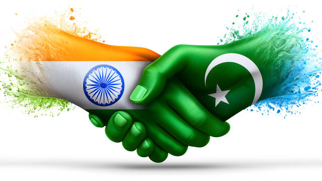 Indien und Pakistan reichen sich die Hände für Frieden