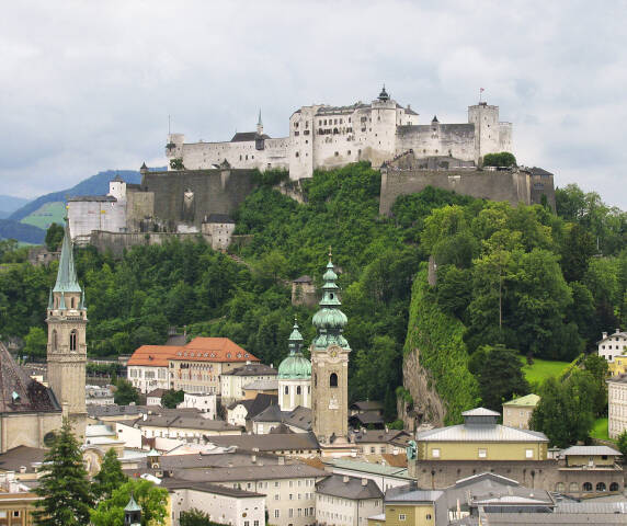 Salzburg, Altstadt, Festung