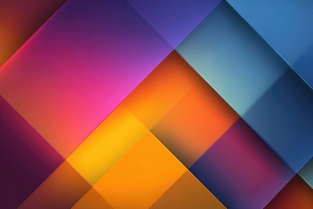 Buntes abstraktes geometrisches Muster