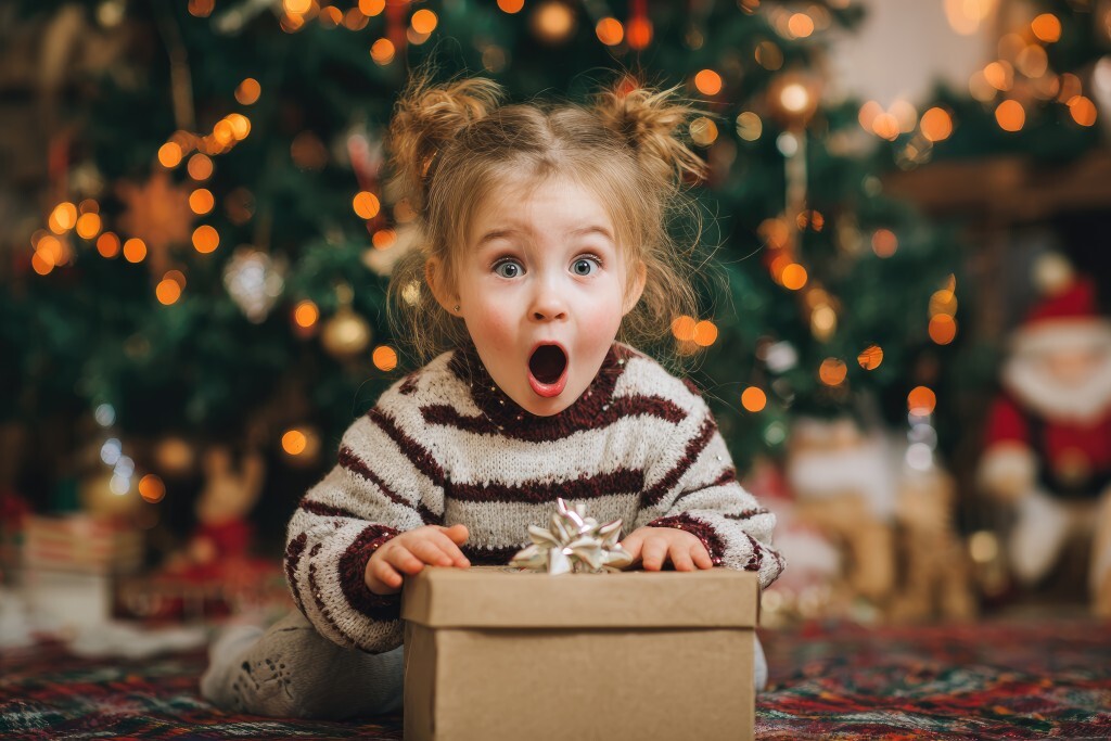 Überraschung unterm Weihnachtsbaum