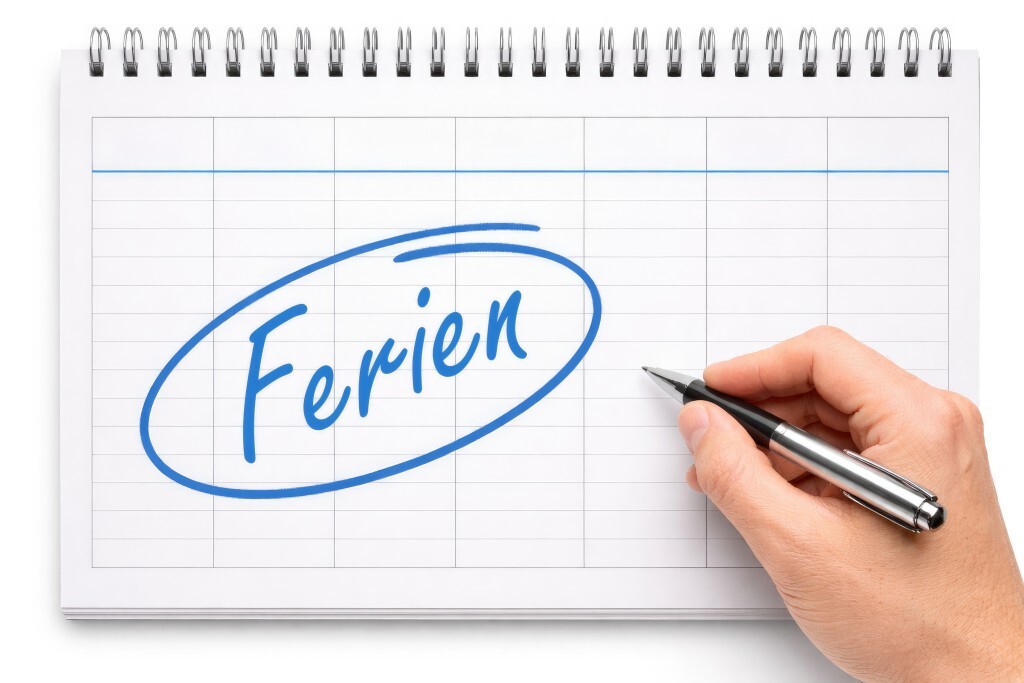Ferienplanung im Kalender