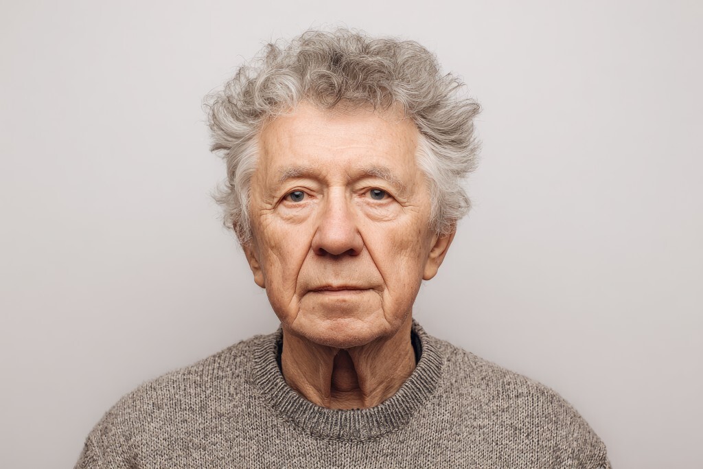 Porträt eines älteren Mannes