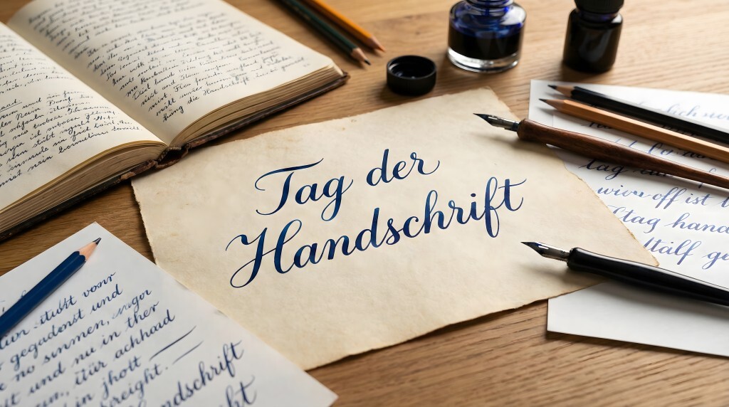 23. Januar: Tag der Handschrift