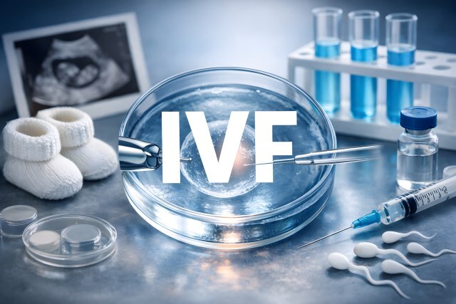 Künstliche Befruchtung durch IVF