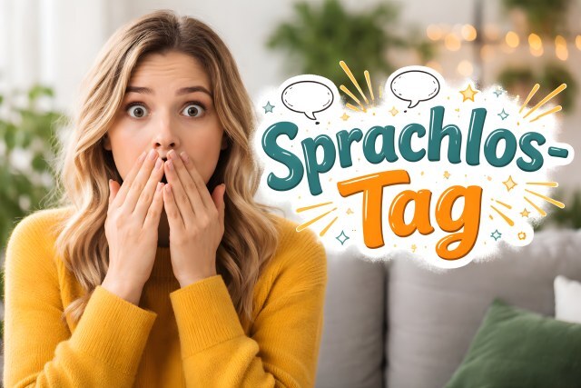 Sprachlos-Tag am 15. März