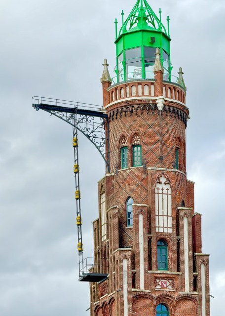 Historischer Turm mit Aussichtsplattform