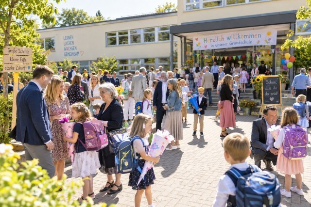 Schulanfang Feierlichkeiten